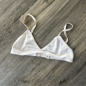 ARQ cotton pique Susanna bra - natural / size medium